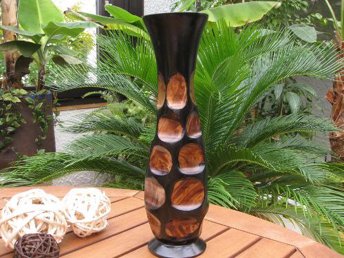 Vase aus Mangoholz
