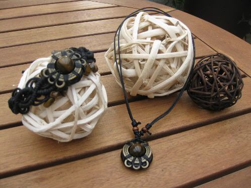 Armband und Halskette Set